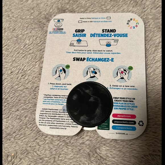 Pilot Mickey Mouse Popsocket - Picture 2 of 2